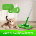 Premium Microfiber Mop Pads — Reusable, Compatible with all Flat Mops