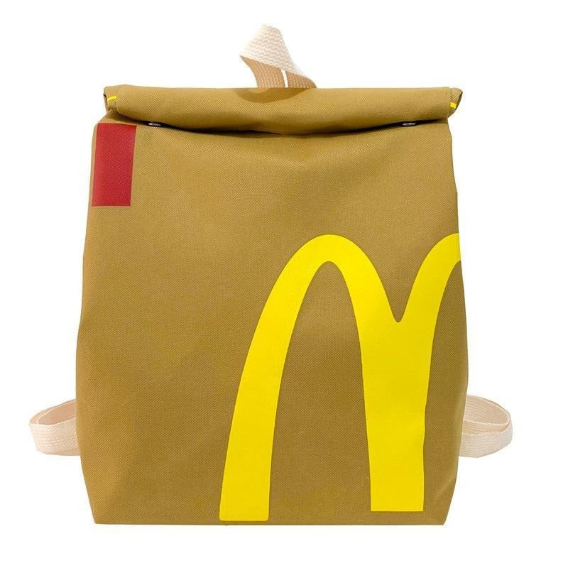 Playful Arch Canvas Backpack