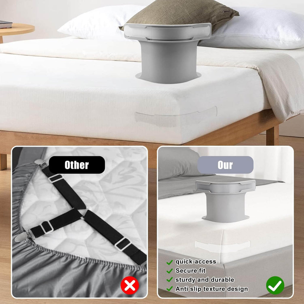 BeddingFixer — For endless nights without slipping and crease stress