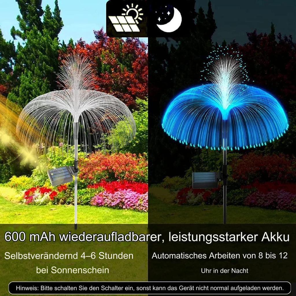 Solar glowing Jelly lights