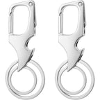 3-in-1 Multifunctional Zinc Alloy Keychain Clip