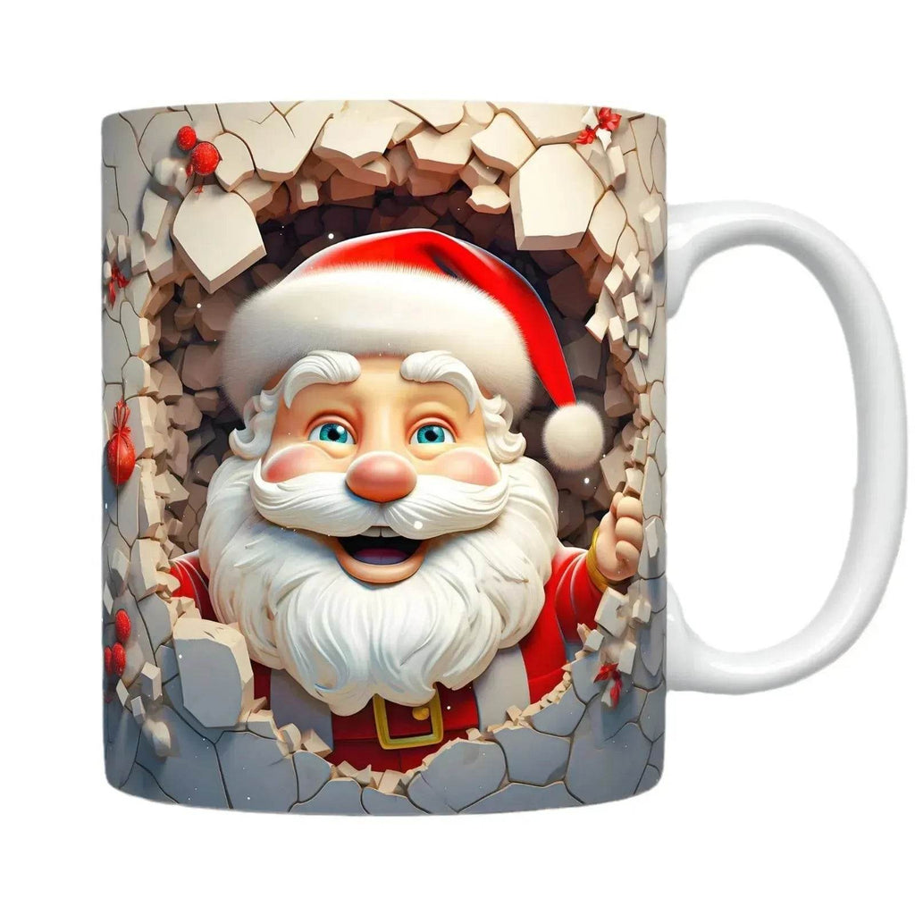 Creative 3D Christmas Ceramics Mug Christmas gift