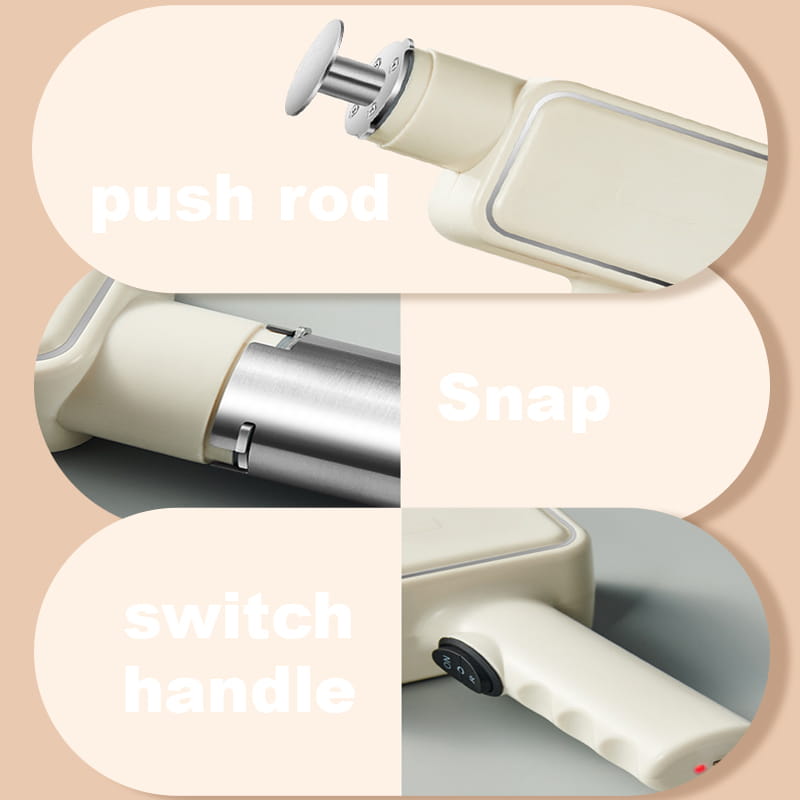 Multi-functional handheld electric pasta maker