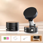 Vacuum suction magnet holder