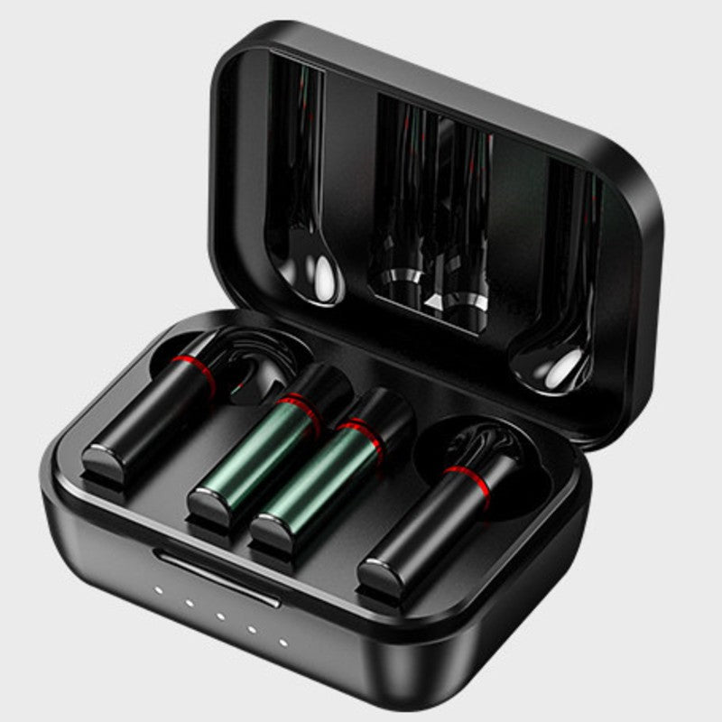 Magnetic Wireless In-ear Bluetooth 5.0 Earbuds, with Replaceable Magnetic Battery, for Sports, Studying, Calling