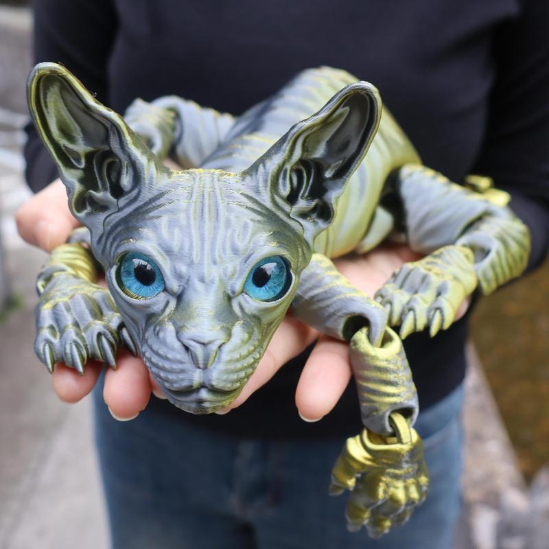 ️Mystic Meow – 3D Guardian Cat