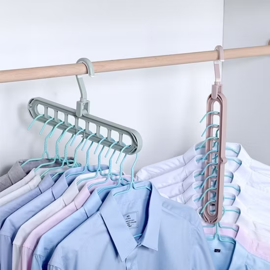 9 in 1 Wonder Hook Turbo — Finally order, space, and stress-free mornings in the wardrobe! (5 pieces)