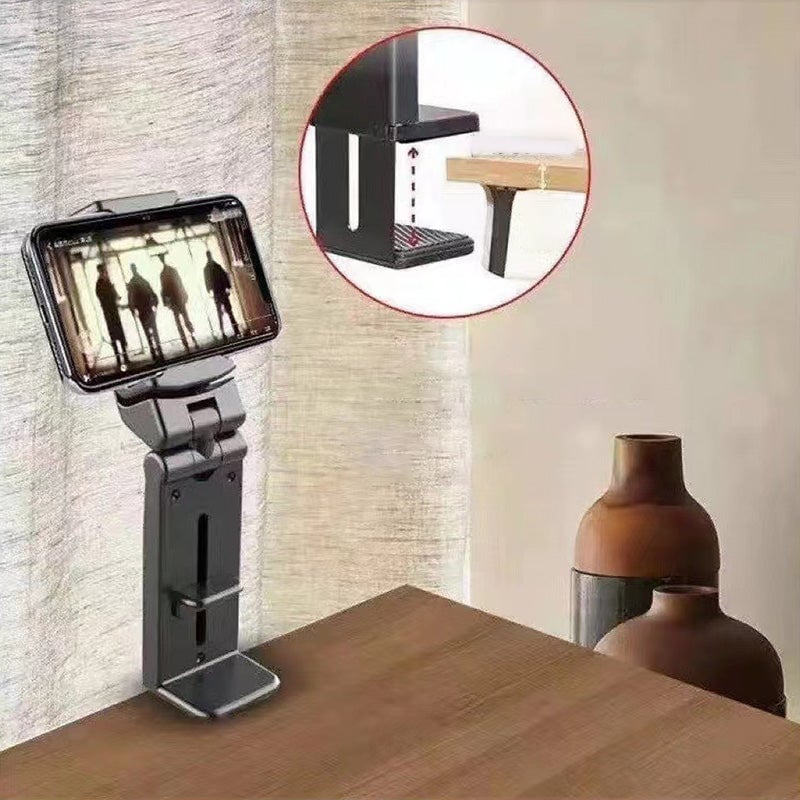 360 degree rotatable, multifunctional, foldable and retractable phone holder