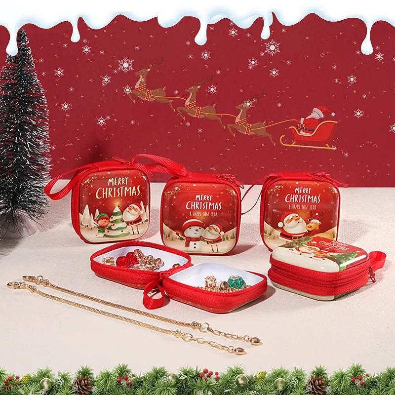 Christmas Stockings Diy Children's David's Deer Snowman Pendant Bracelet Suit