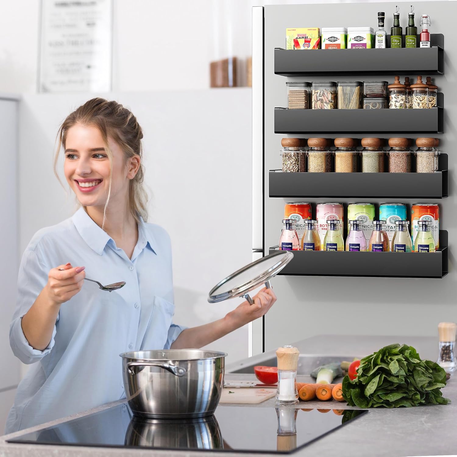 MagnetoRack — Transforms your kitchen into a stylish chaos-free paradise of enjoyment!