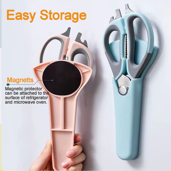 ChefSecret – 5-in-1 multifunctional kitchen scissors for easy cutting