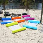 Water hammock - Floating relaxation - Inflatable comfort - Ideal for the pool and the beach