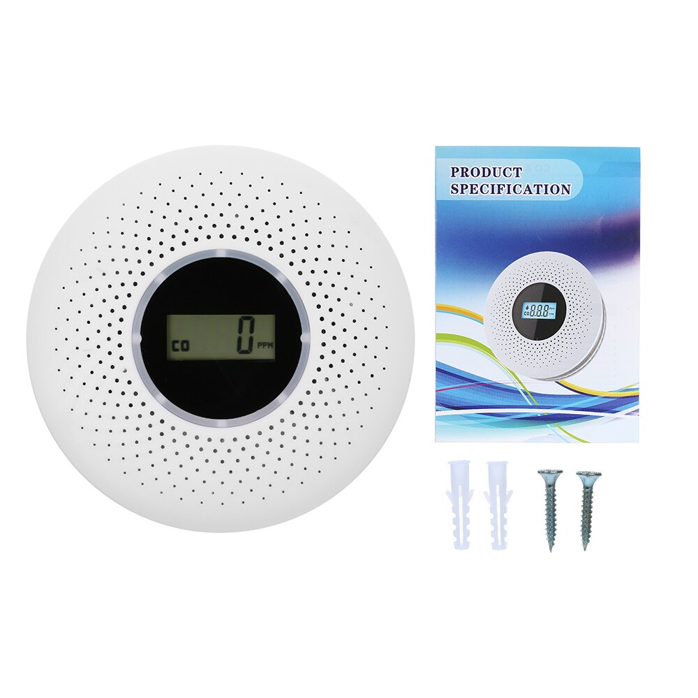 CombiVeilig Smoke and Carbon Monoxide Detector with Long-lasting Battery
