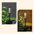 Solar-powered garden light for outdoor use - Modern LED pathway light for lighting pathways, terraces, and gardens