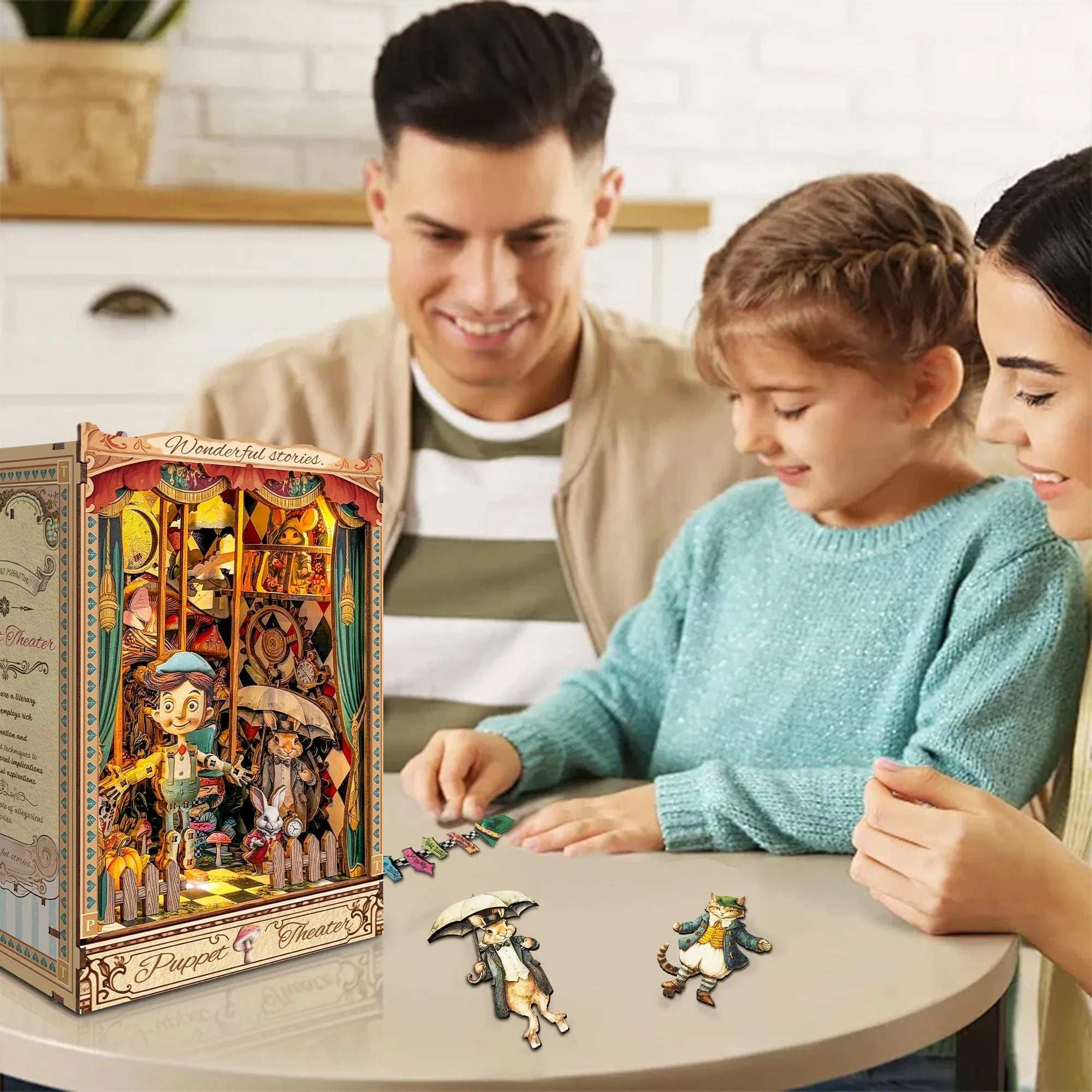 Puppet Theater DIY Book Nook Kit