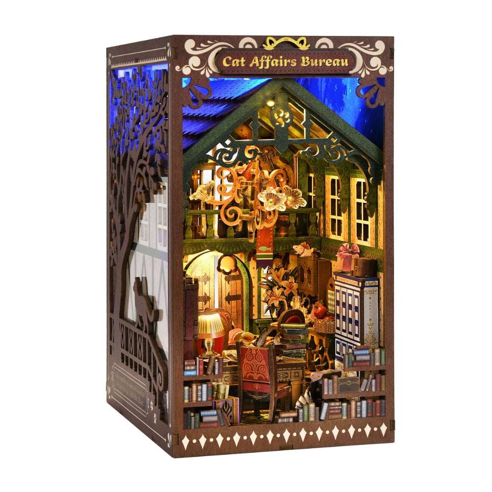 Cat Affairs Bureau DIY Book Nook Kit