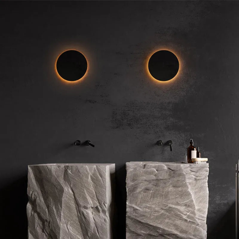 Modern Minimalistic Outdoor Wall Lamp LED Metal