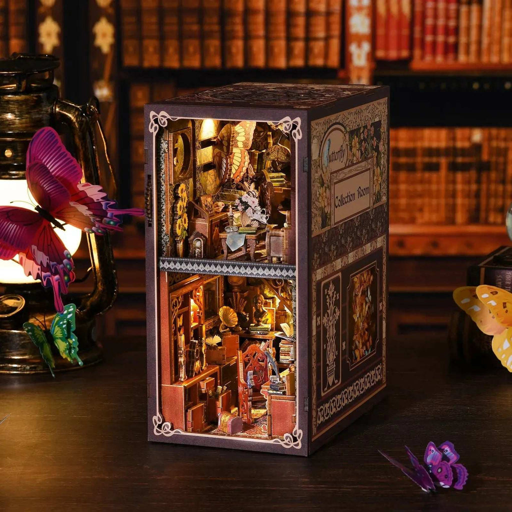 Butterfly Collection Room DIY Book Nook Kit