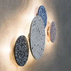 Scandinavian Wall Lamp Unique Combination of Terrazzo and Warm Light