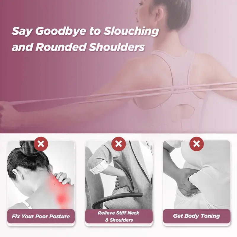 8-shaped resistance band – strengthens chest & corrects your posture