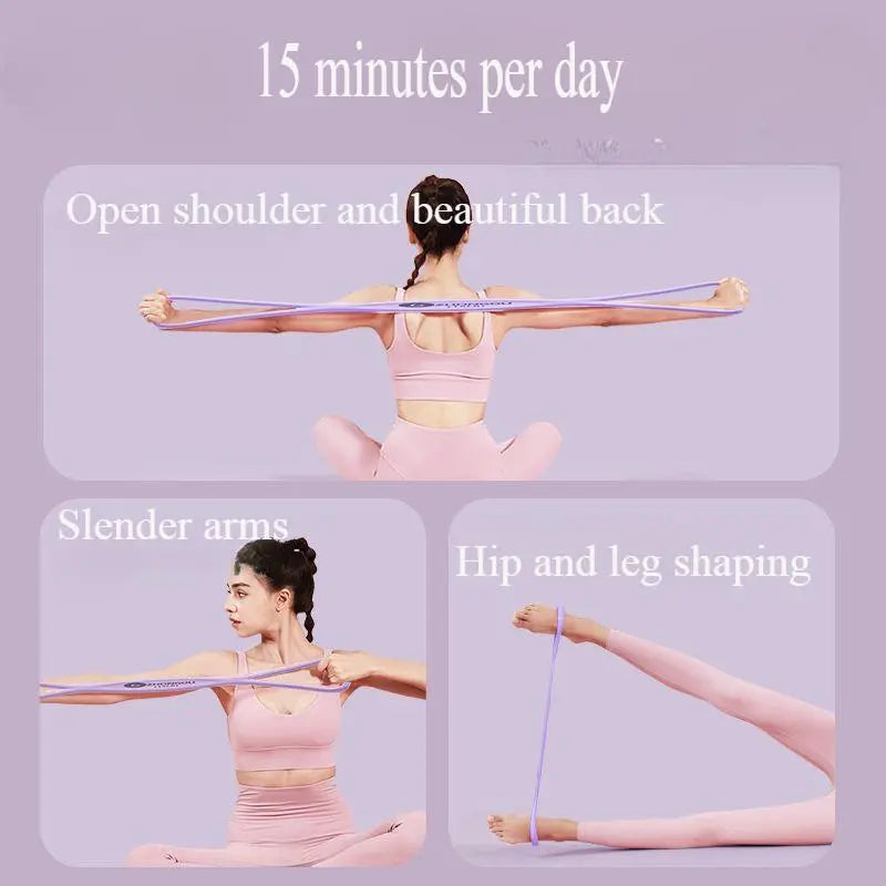 8-shaped resistance band – strengthens chest & corrects your posture
