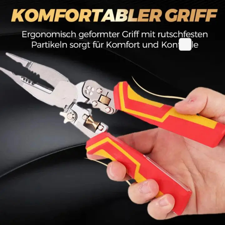 8-in-1 Stripping Plier with Voltage Tester