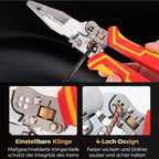8-in-1 Stripping Plier with Voltage Tester
