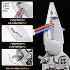 8-in-1 Stripping Plier with Voltage Tester