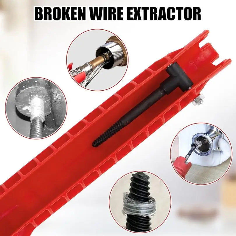 8-in-1 Sink Wrench | Essential Plumbing Tool