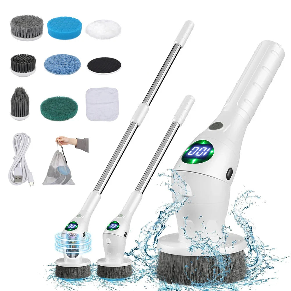 8-in-1 Electric Cleaning Brush – Liora – (1+1 FREE)