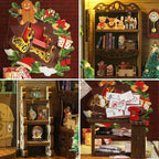 Santa's Cottage｜Christmas Series DIY Book Nook Kit
