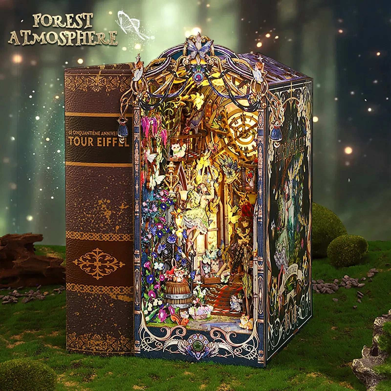 Fairytale Houses DIY Book Nook Kit - A forest of wonder
