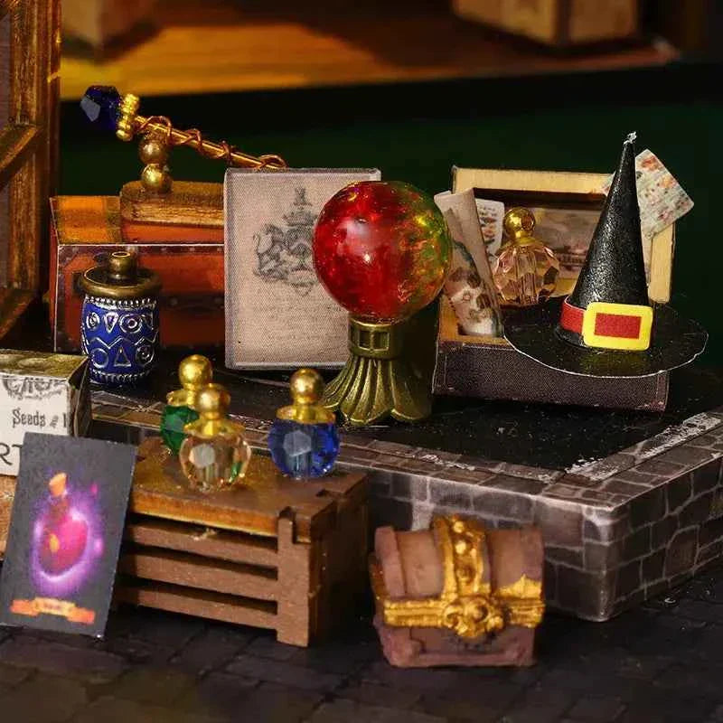 Magic Treasure House DIY Miniature Dollhouse Kit