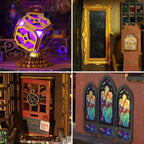 Magic Treasure House DIY Miniature Dollhouse Kit