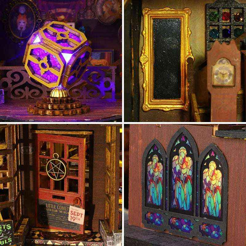 Magic Treasure House DIY Miniature Dollhouse Kit