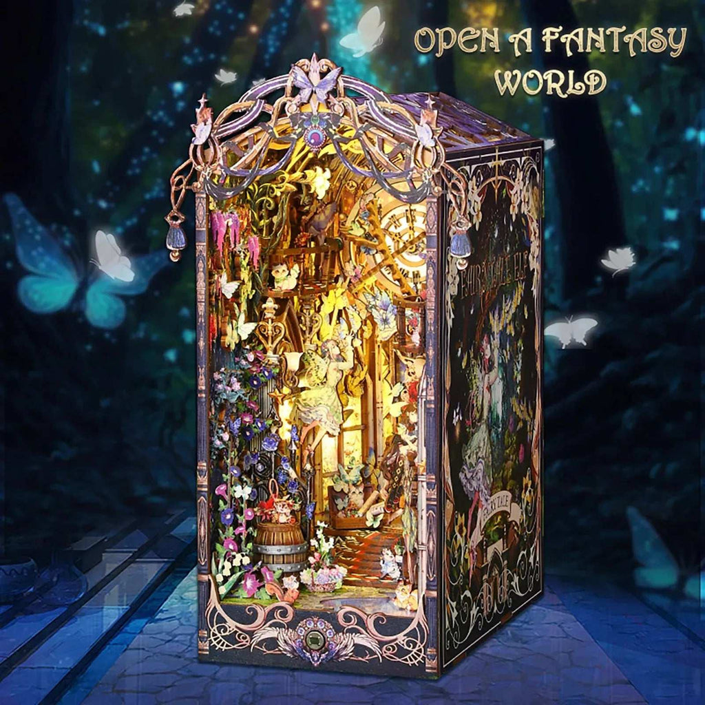 Fairytale Houses DIY Book Nook Kit - A forest of wonder
