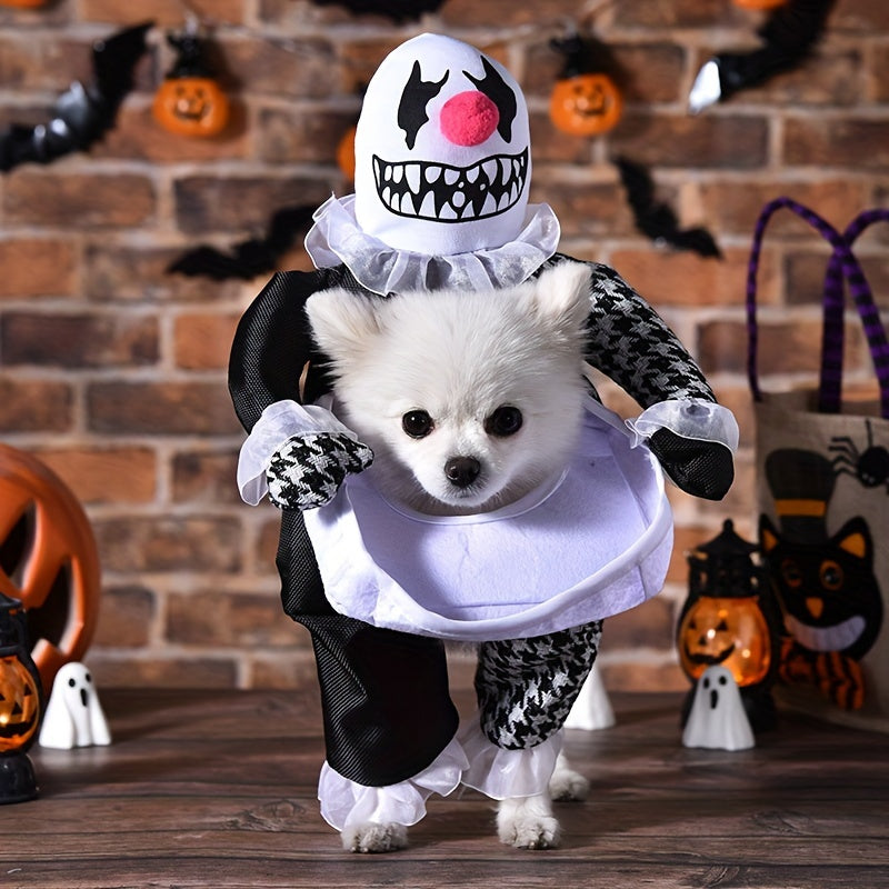 Funny Scary Dog Halloween Costume | Small Walking Outfit