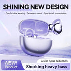 AI Translation Open Ear Clip Bluetooth Headphones