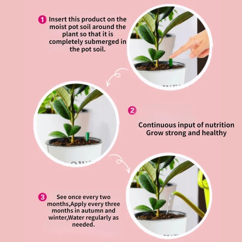 Plant fertilizer sticks – Long lasting fertilizer for healthy growth