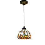 Retro Glass Chandelier