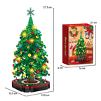 Small Particle Interlocking Christmas Tree Blocks