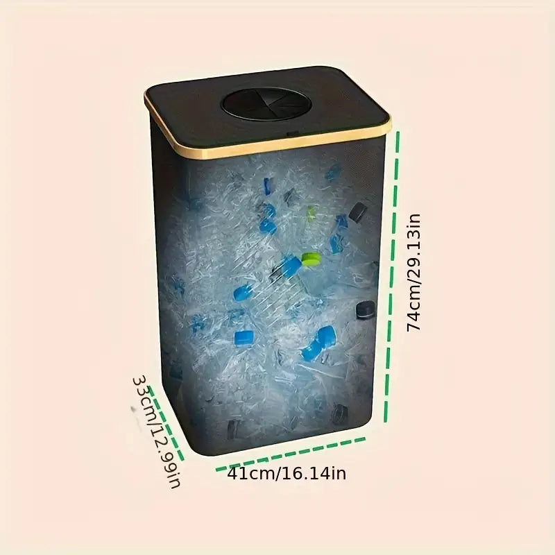2in1 Foldable Storage Bag for Plastic Waste or Deposit Bottles