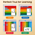 Mathematics Flashcards and Pop Fidget Chart