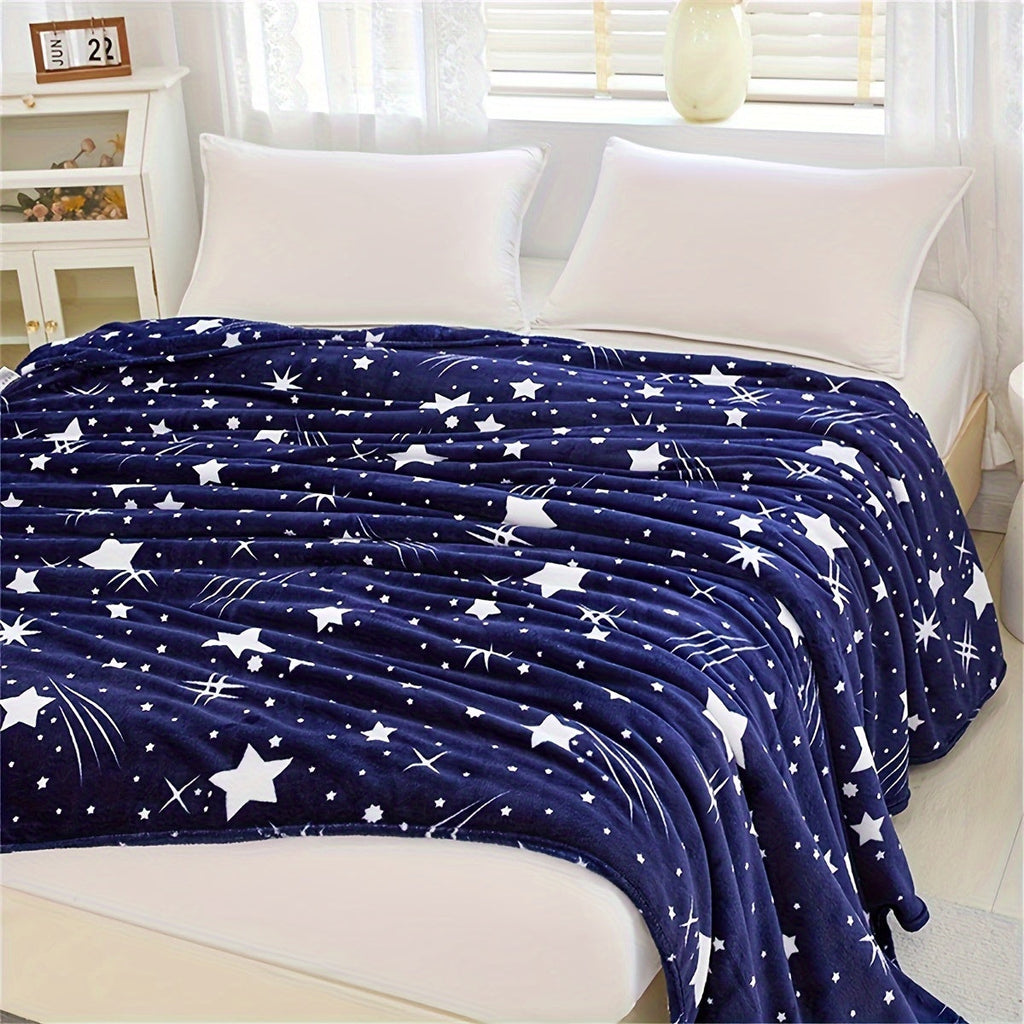 MeteorFleece – Soft Fleece Blanket with Meteor Pattern