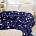 MeteorFleece – Soft Fleece Blanket with Meteor Pattern