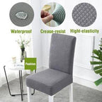 Waterproof elastic cover for dining chairs