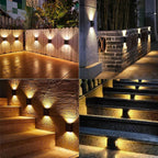 Solar Wall Lights Outdoor Waterproof LED Lamp