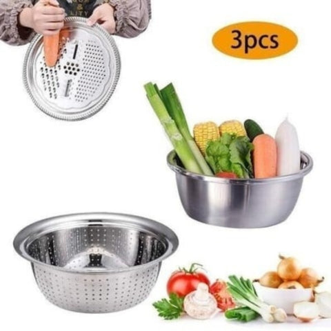Stainless Steel Fine Mesh Strainer Set
