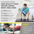 FlexiFit - Vouwbaar Push-Up Trainingsbord met Kleurcodering