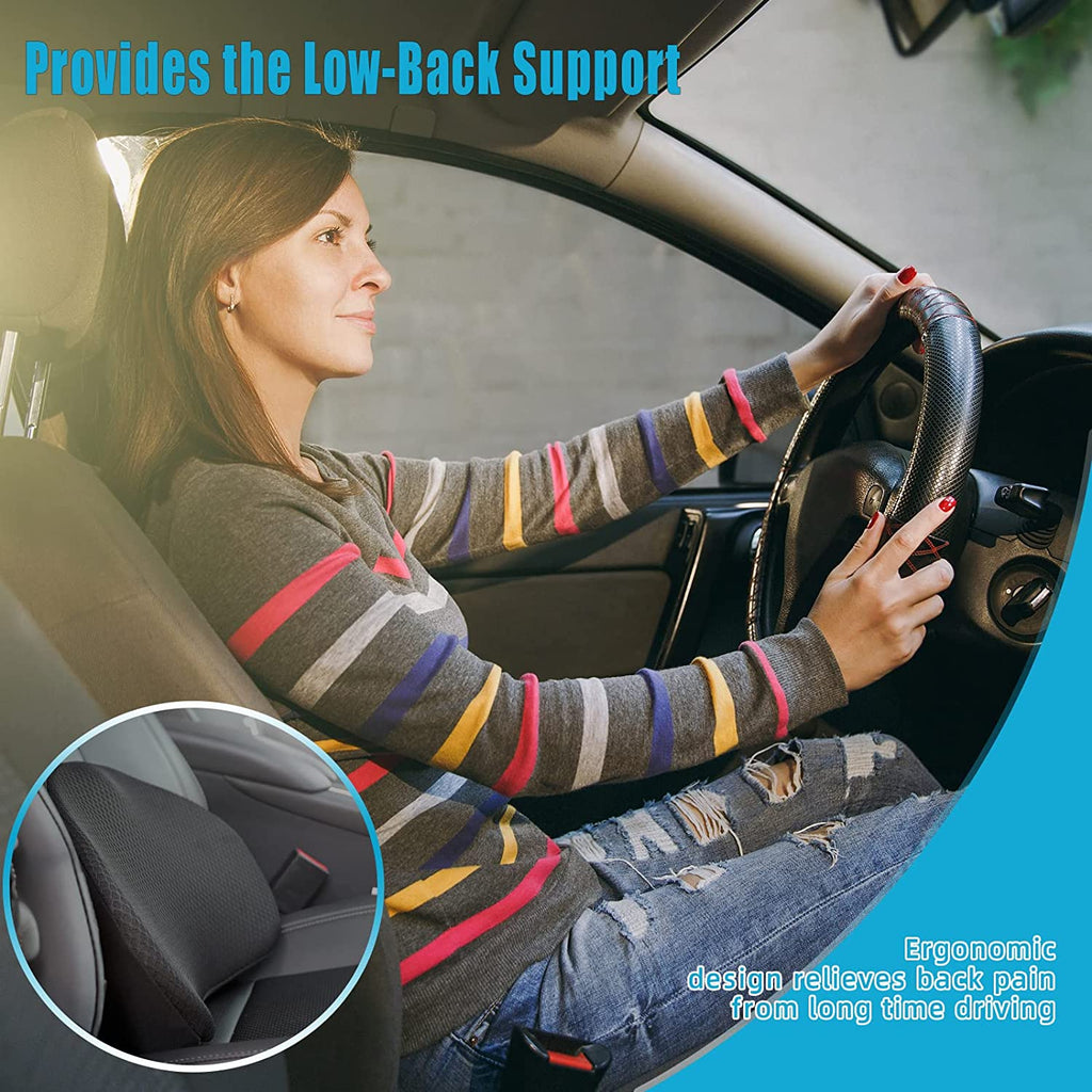 Car Seat Cushion with Memory Foam Support